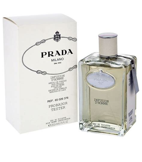 prada infusion d'homme 200ml tester|new prada aftershave for men.